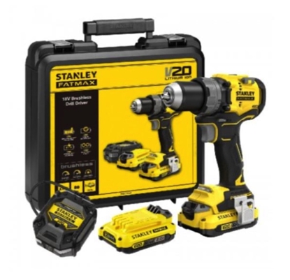 Attēls no Wiertarko-wkrtarka Stanley FatMax V20 SFMCD725D2K 18 V 2 x akumulator 2 Ah