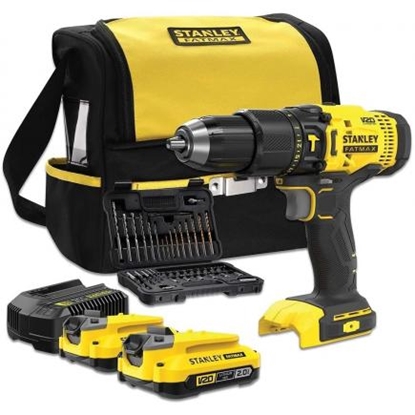 Attēls no Wiertarko-wkrtarka Stanley SFMCD711DSA 18 V 2 x akumulator 2 Ah