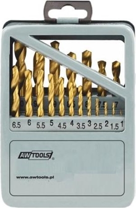 Picture of Wierto AWTools tytanowe walcowe 1,5 2 7 4,5 4 5,5 5 1 3 2,5 3,5 6 10 6,5 7,5 8 8,5 9mm zestaw (AW42319)