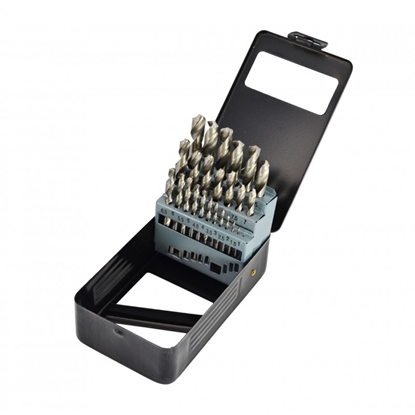 Attēls no Wierto AWTools WIERTA DO METALU HSS-G KOMPLET 25elem. /1,0-13,0mm/ AW41205 - AW41205