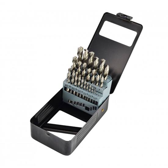 Изображение Wierto AWTools WIERTA DO METALU HSS-G KOMPLET 25elem. /1,0-13,0mm/ AW41205 - AW41205