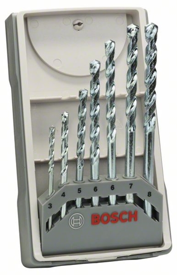 Picture of Wierto Bosch Bosch Wierta do kamienia CYL-1 Set 7 sztuk