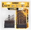 Picture of Wierto Dewalt do metalu HSS walcowe 1,5 2 4,5 4 5 1 3 2,5 3,5 6 10 12 8 9mm zestaw (DT70729-QZ)