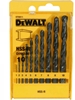 Изображение Wierto Dewalt do metalu HSS walcowe 2 7 4 5 1 3 6 10 8 9mm zestaw (DT5911-QZ)