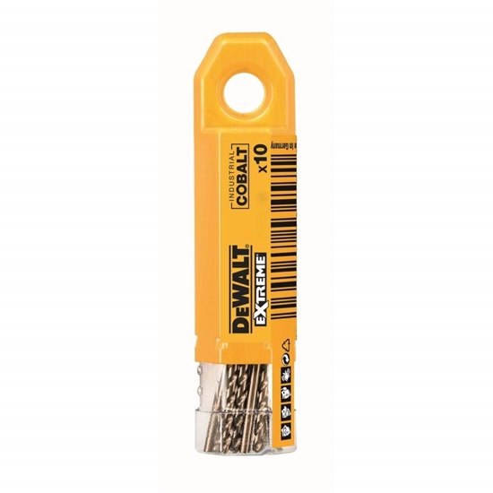 Picture of Wierto Dewalt do metalu kobaltowe walcowe 8mm 10szt. (DT4938-QZ)
