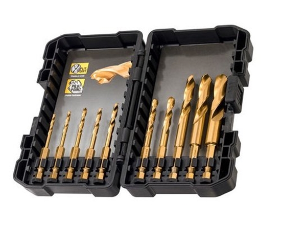 Изображение Wierto Dewalt HSS szecioktne 4,5 4 5 3 3,5 6 3,2 10 12 8mm 10szt. (DT50050-QZ)