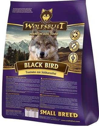 Изображение Wolfsblut Dog Black Bird Adult Small - indyk i bataty 2kg