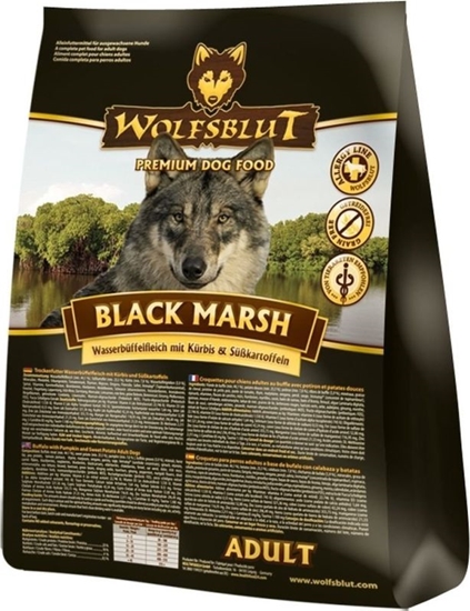 Picture of Wolfsblut Dog Black Marsh - bawó i dynia 2kg