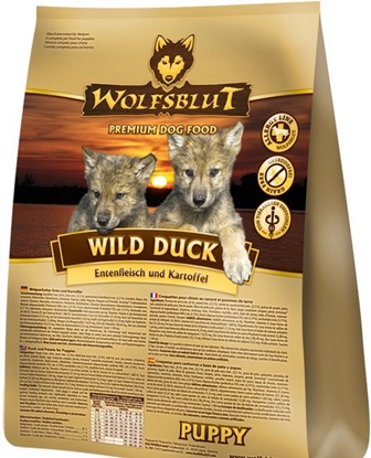 Изображение Wolfsblut Dog Wild Duck Puppy kaczka i bataty 2kg