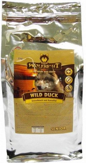 Изображение Wolfsblut Dog Wild Duck Senior kaczka i bataty 2kg