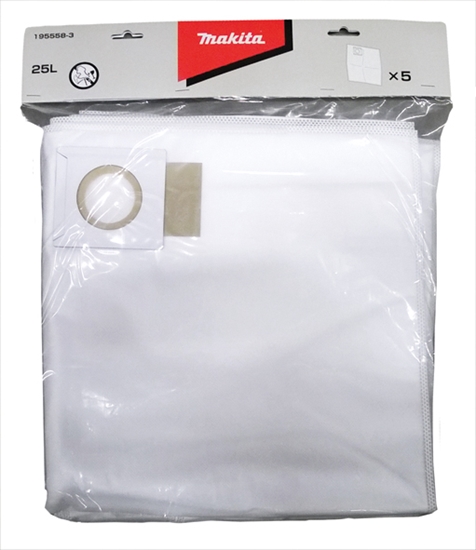 Picture of Worek do odkurzacza Makita MAKITA WORKI FLIZELINOWE 25L DO VC3211H/M,VC3211M,VC3210L /5szt.