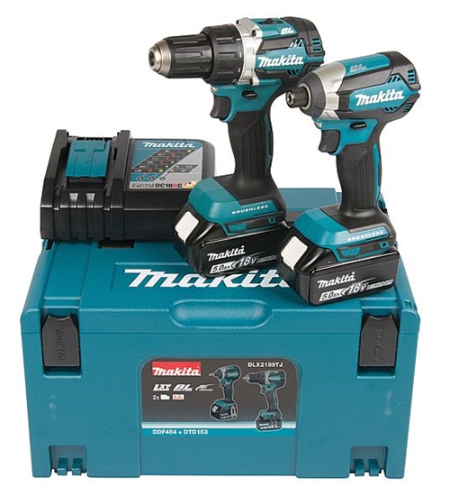 Picture of Zestaw elektronarzdzi Makita 6-elementowy (DLX2189TJ)