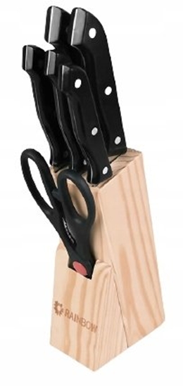 Picture of ZESTAW NOY KOMPLET 7 ELEMENTÓW W BLOKU ZE STOJAKIEM MAESTRO MR-1400