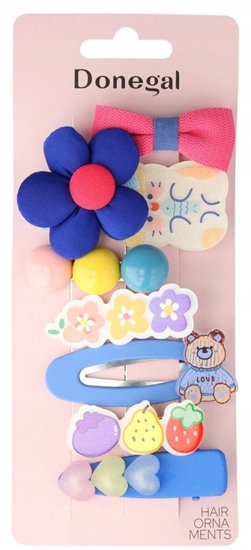 Picture of Zestaw ozdób do wosów Flower 8 szt.