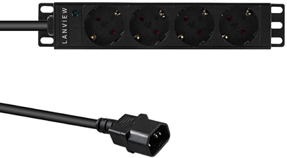 Picture of 10' rack mount power strip,