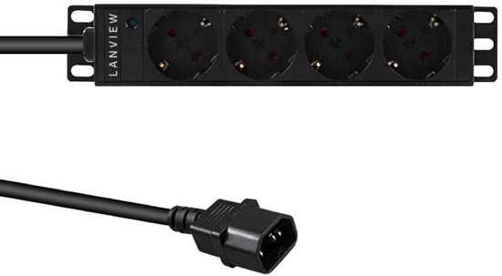 Picture of 10' rack mount power strip,