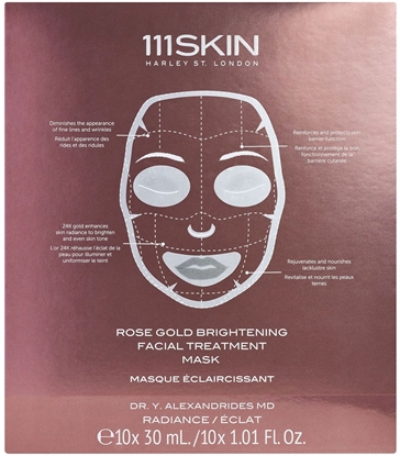 Attēls no 111SKIN_Rose Gold Brightening Facial Treatment maseczka do twarzy 5x30ml