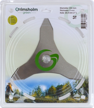 Picture of 3 asmeņu griešanas nazis Grimsholm 647; 255x25,4 mm; Z3