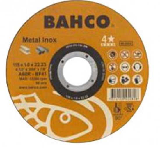 Picture of Abrazīvais griešanas disks Bahco 3911-180-T41-IM; 180x2x22,23 mm