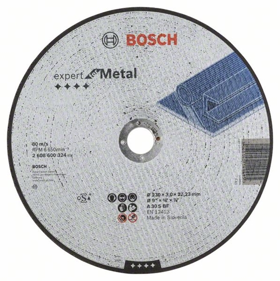 Picture of Abrazīvais griešanas disks Bosch A30 S BF; 230x3 mm