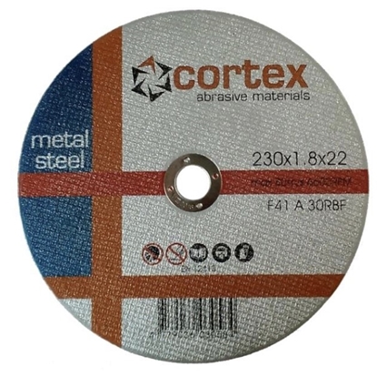 Picture of Abrazīvais griešanas disks Cortex 18212; 230x1,8x22 mm