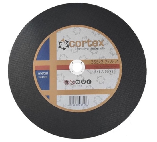 Picture of Abrazīvais griešanas disks Cortex 18216; 355x3,2x25,4 mm