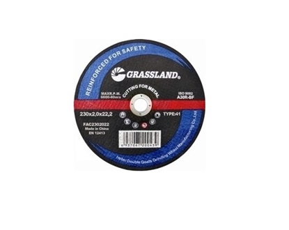 Picture of Abrazīvais griešanas disks Grassland FAC2302022; 230x22,2x2 mm