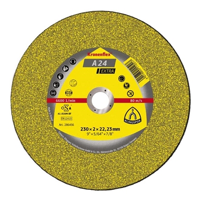 Picture of Abrazīvais griešanas disks Klingspor A 24 Extra; 125x2,5 mm; X-Lock; 25 gab.