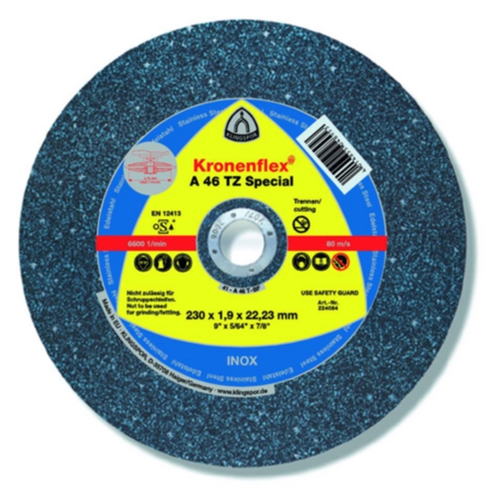 Picture of Abrazīvais griešanas disks Klingspor A 46 TZ Special; 150x1,6 mm; 25 gab.