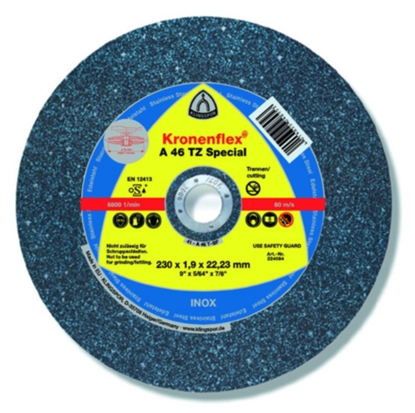 Picture of Abrazīvais griešanas disks Klingspor A 46 TZ Special; 180x1,6 mm; 25 gab.