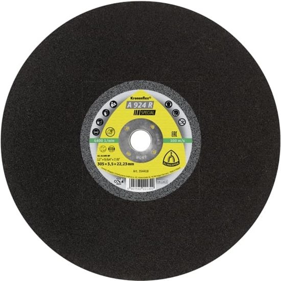 Picture of Abrazīvais griešanas disks Klingspor A 924 R SPECIAL; 305x4x25,4 mm