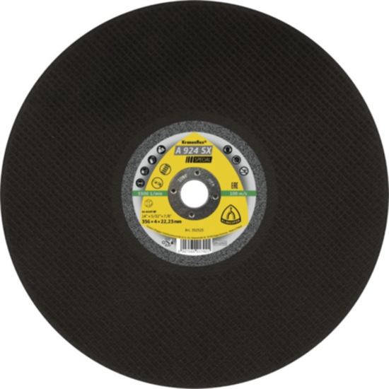 Picture of Abrazīvais griešanas disks Klingspor A 924 SX SPECIAL; 305x3,5 mm; 10 gab.