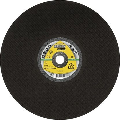 Attēls no Abrazīvais griešanas disks Klingspor A 924 SX SPECIAL; 356x4x22,23 mm; 10 gab.
