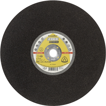 Attēls no Abrazīvais griešanas disks Klingspor A 930 N Special; 300x2,5 mm; 10 gab.