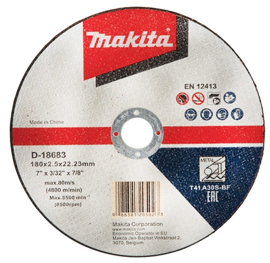 Picture of Abrazīvais griešanas disks Makita A 30 S; 180x2,5 mm