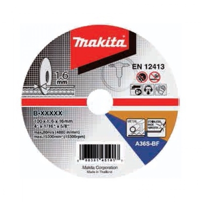Picture of Abrazīvais griešanas disks Makita B-46931; 125x1,6 mm