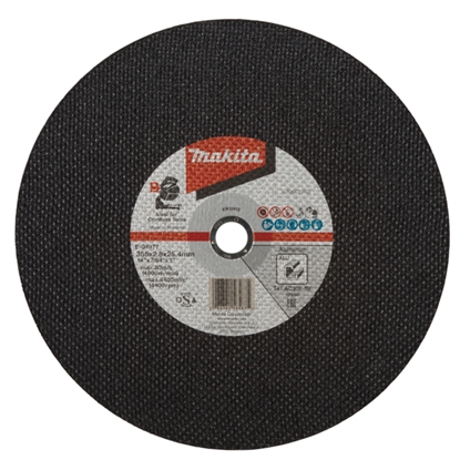 Attēls no Abrazīvais griešanas disks Makita E-04977-5; 355x2,8 mm; 5 gab.