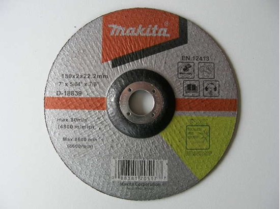 Picture of Abrazīvais griešanas disks Makita INOX WA 36 R; 180x2 mm