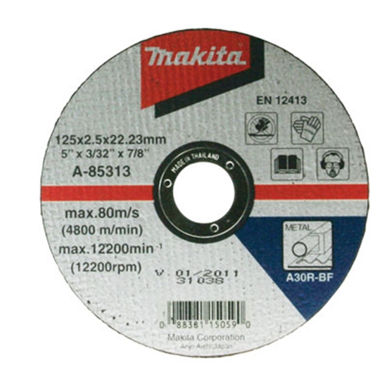 Picture of Abrazīvais griešanas disks Makita; 125 mm metālam