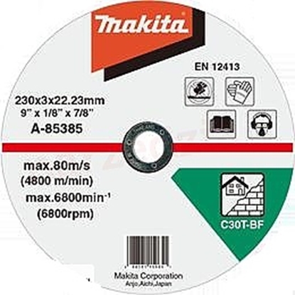 Attēls no Abrazīvais griešanas disks Makita; 230x3 mm
