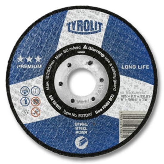 Picture of Abrazīvais griešanas disks Tyrolit 41N; 200 mm