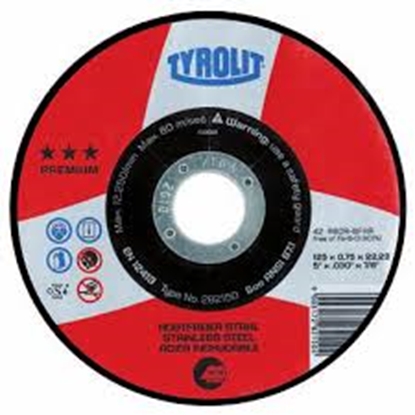 Picture of Abrazīvais griešanas disks Tyrolit; Ø150x3 mm; 1 gab.