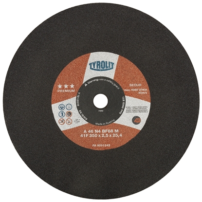 Picture of Abrazīvais griešanas disks Tyrolit; Ø300x3,5 mm; 1 gab.