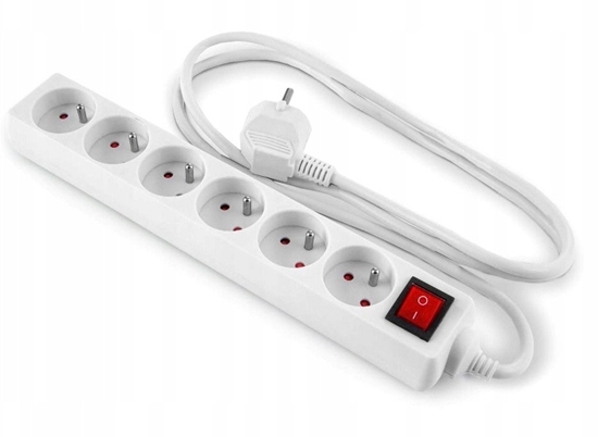 Picture of Activejet smycz z przewodem do adowania 3w1 biaa. Kocówki z rónymi zczami: USB-C, Adapter Lightning, USB-A