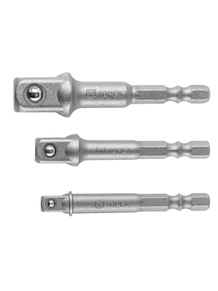 Picture of Adapteru komplekts Topex 38D151; 1/4''; 3/8''; 1/2''; 3 gab.