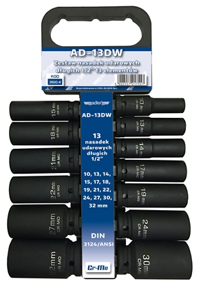 Attēls no Adler Nasadki udarowe 13szt. (3510.4)