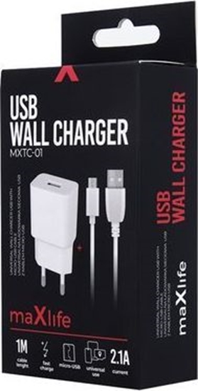 Picture of adowarka MaxLife  MXTC-01 1x USB-A 2.1 A (64736)