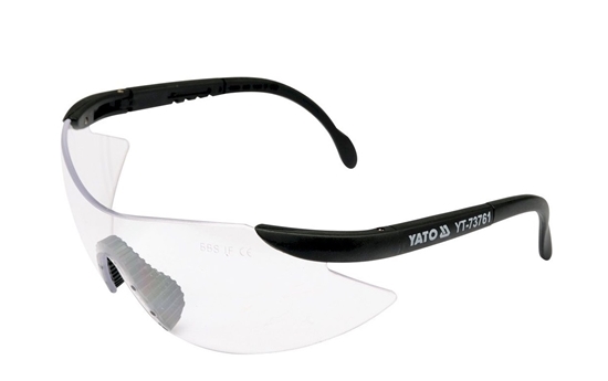 Picture of Aizsargbrilles Yato YT-73761; caurspīdīgs