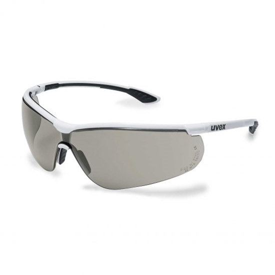 Изображение Aizsargbrilles UVEX Sportstyle; Supravision extreme; pelēks / balts