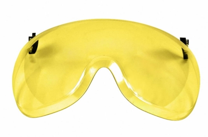 Attēls no Aizsargstikls 3M SecureFit; X5500/X5000 ķiverēm; dzeltens